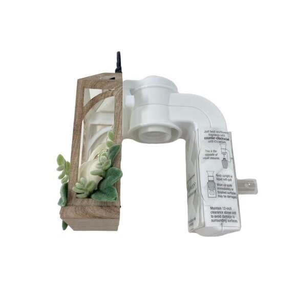 Bath & Body Works White Pumpkin Lantern Wallflowers Plug In Autumn Farmhouse - Picture 3 of 5